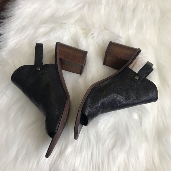 Franco Sarto Humour Sandal Black Size 10M - Picture 5 of 8